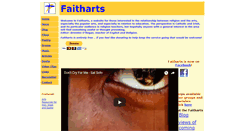 Desktop Screenshot of faitharts.ie